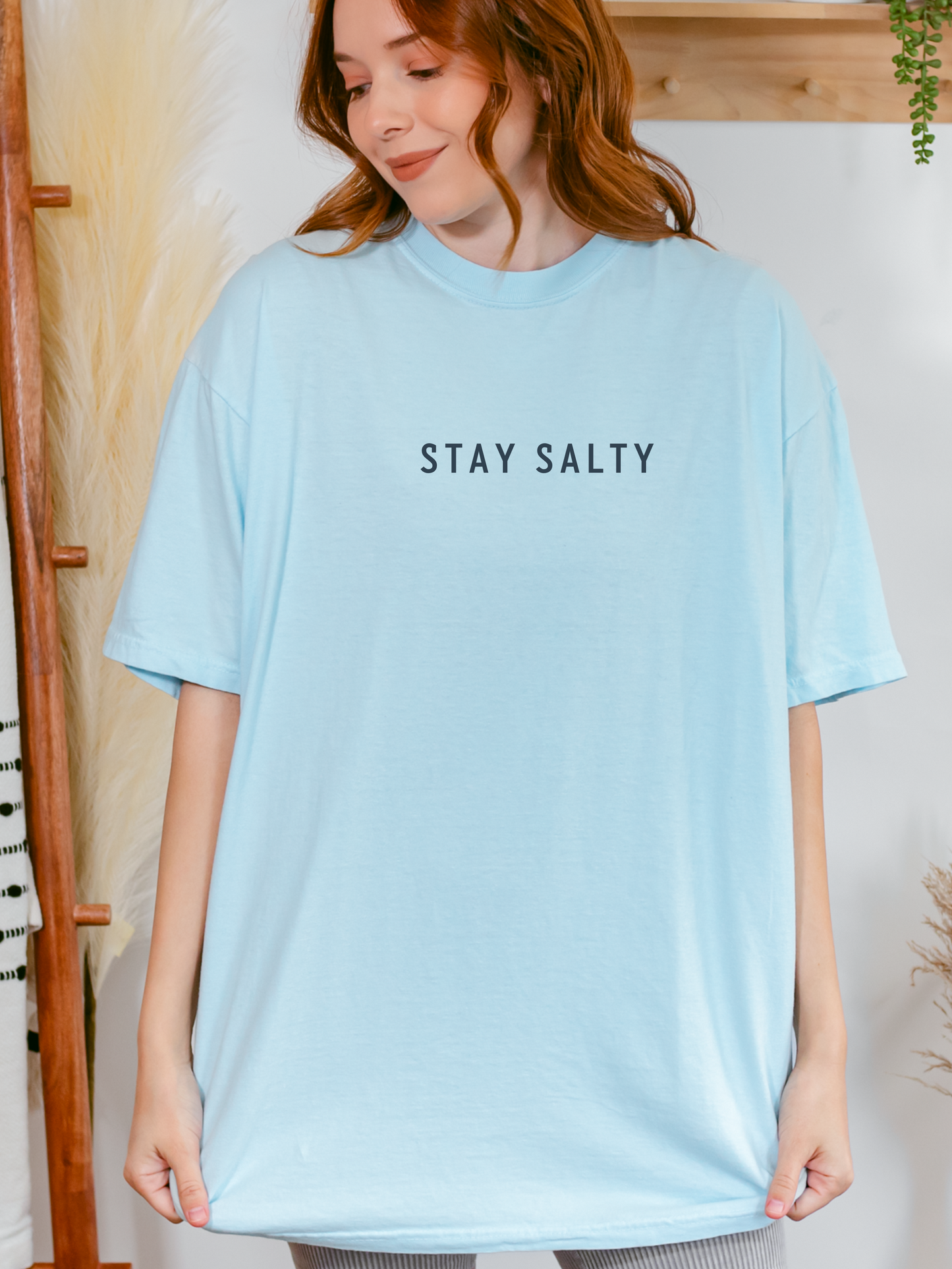 Stay salty oversized t-shirt