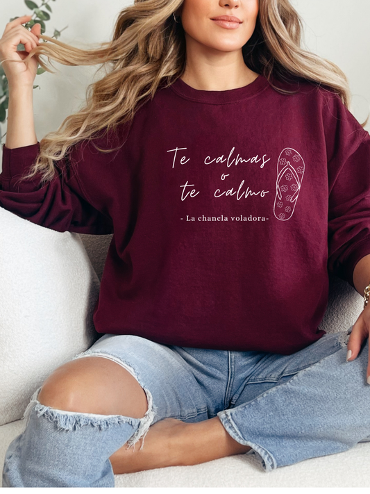 La chancla voladora sweatshirt