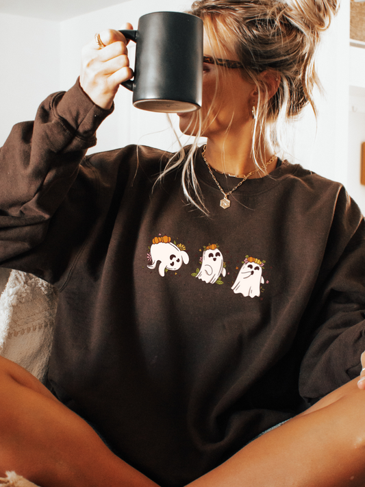 Cute ghost sweatshirt