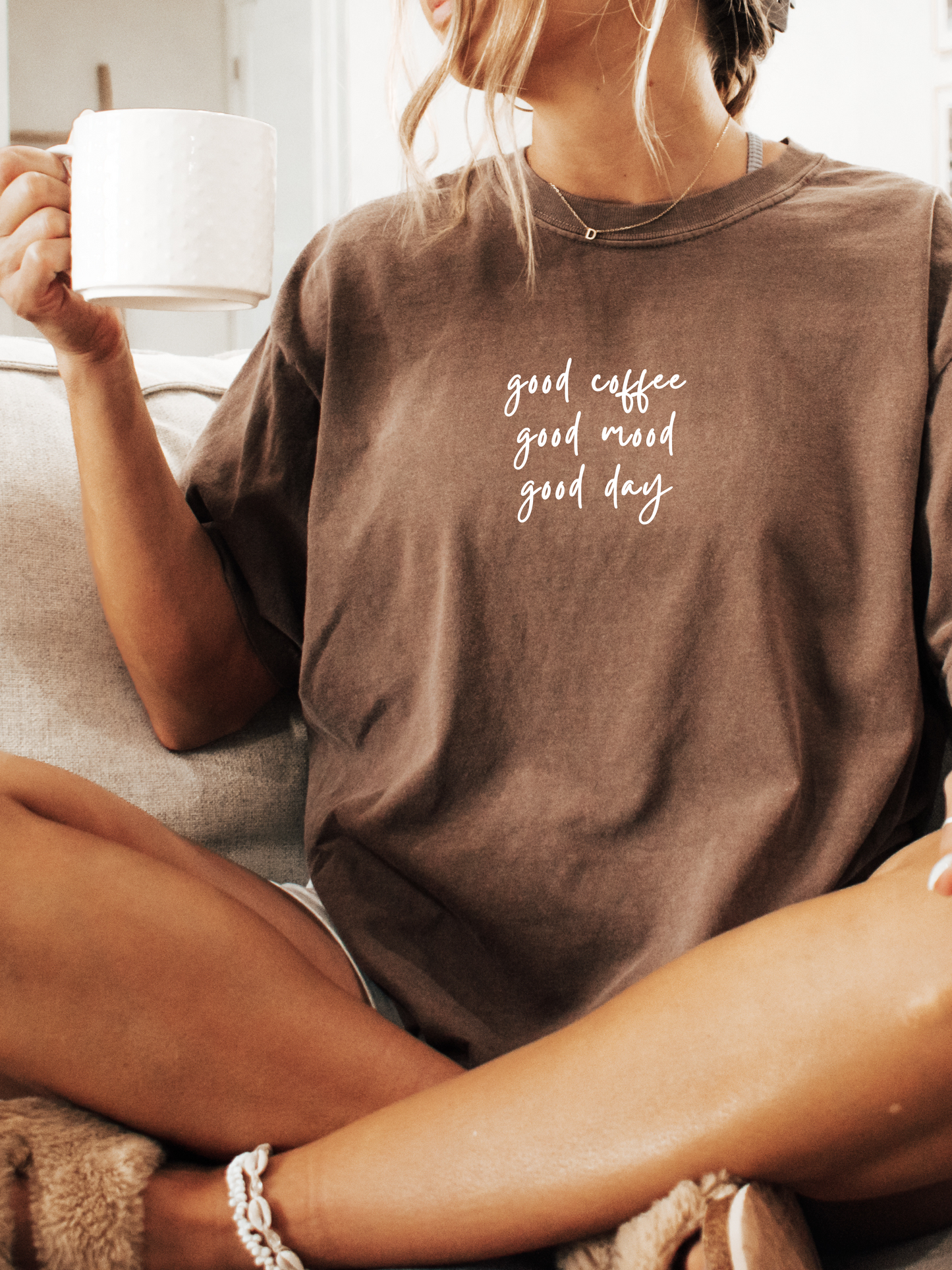 Good mood oversized t-shirt